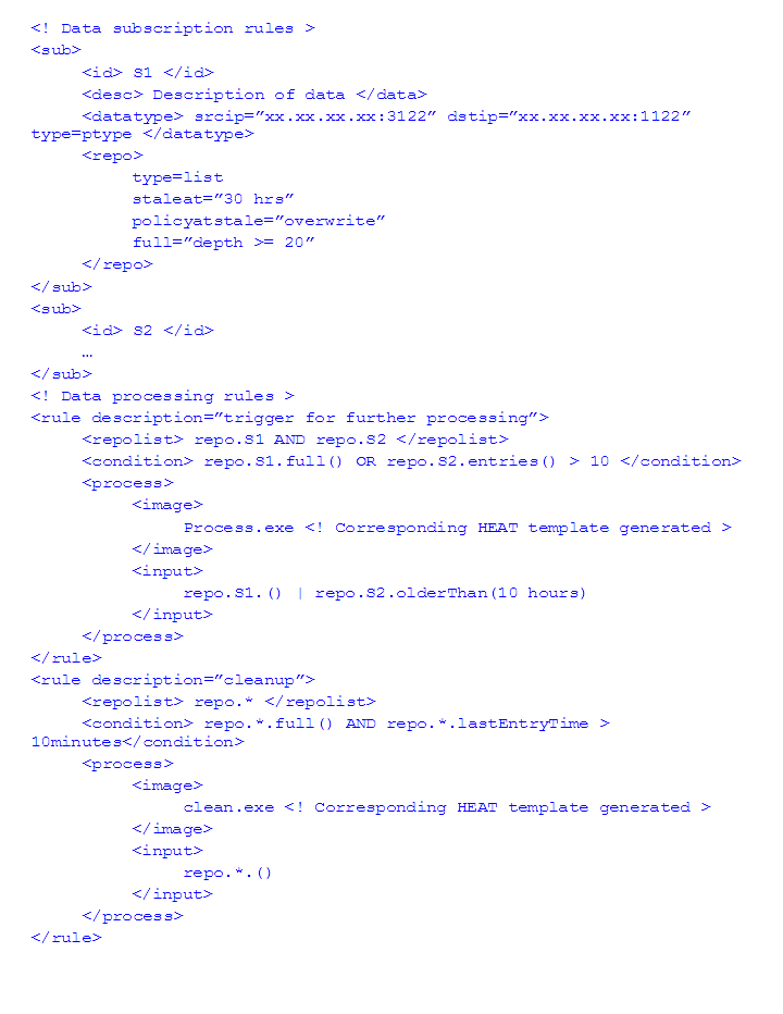 sample script for data bucket