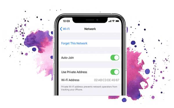 use private address feature iOS