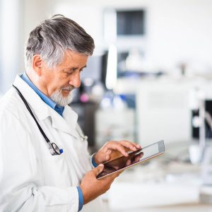 doctor-using-tablet